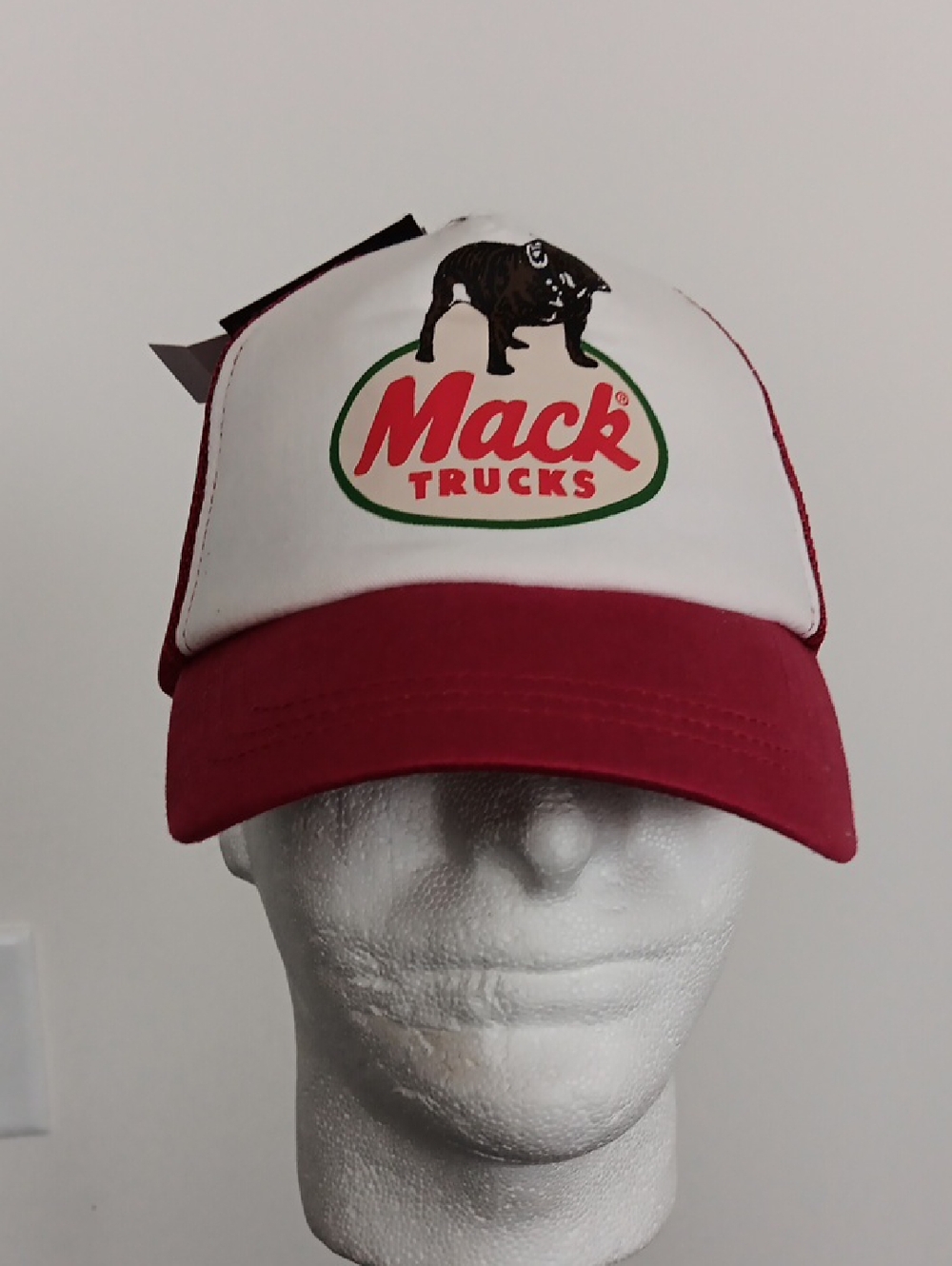 Mack Trucks Red and White Trucker Hat